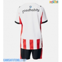 Camisa de time de futebol PSV Eindhoven Replicas 1º Equipamento Infantil 2025-26 Manga Curta (+ Calças curtas)